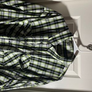 DIXXON mens short sleeved Bamboo button down shirt